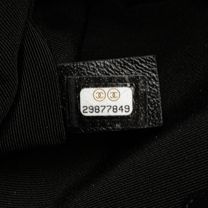 Chanel Cuir de veau Signature Chain Signe Bowling Bag Noir – GABY PARIS Authentique