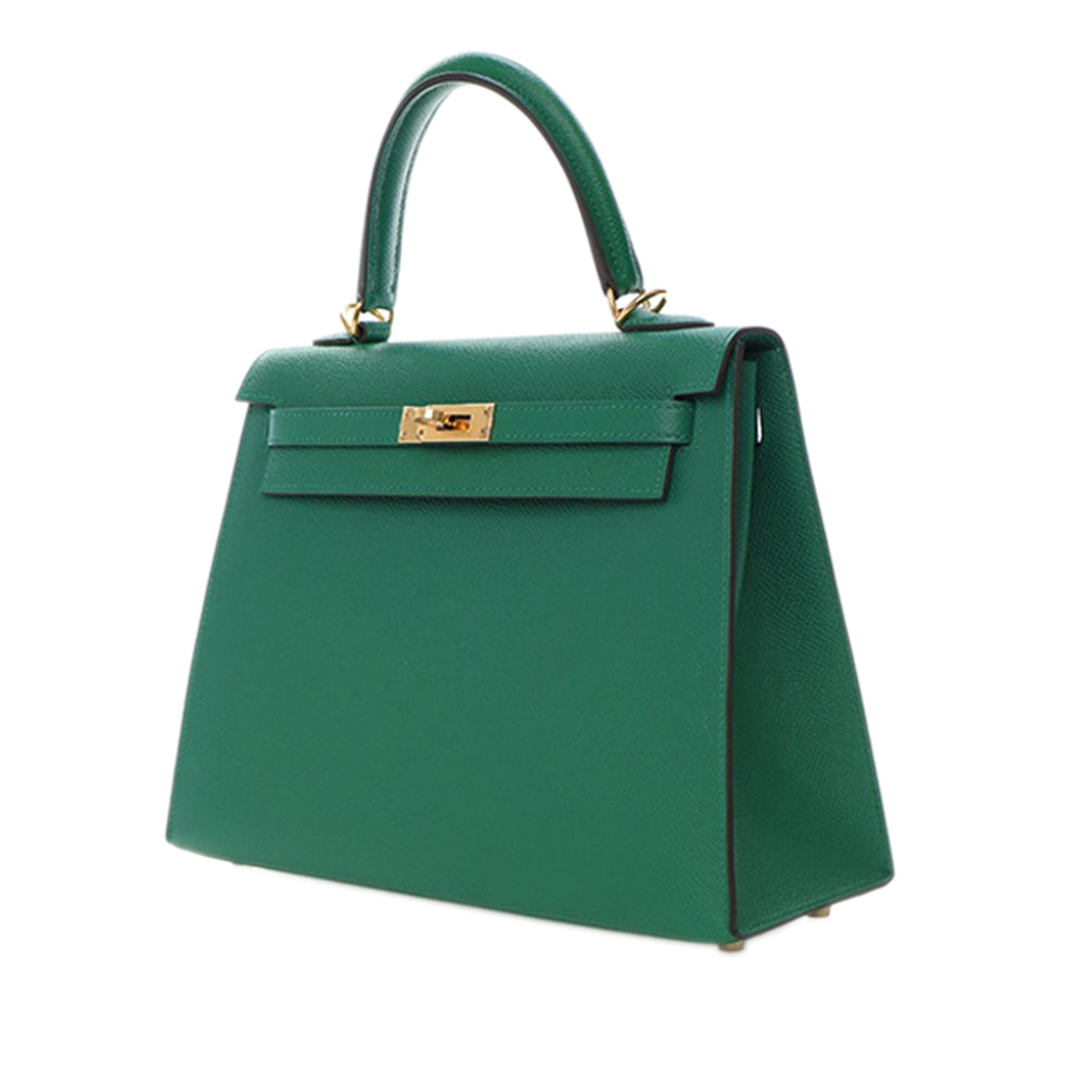 Hermès Epsom Kelly II Sellier 25 – GABY PARIS Authentique