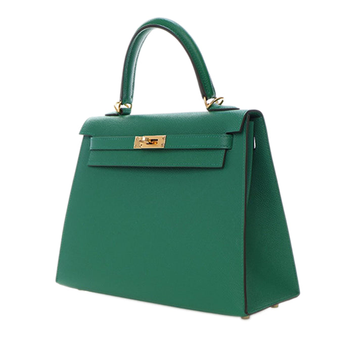 Hermès Epsom Kelly II Sellier 25 – GABY PARIS Authentique