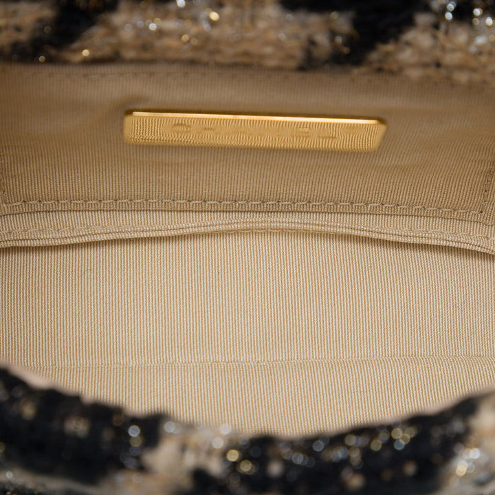Chanel Houndstooth Tweed 19 Sac ceinture