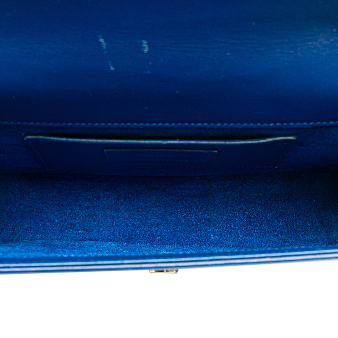 Saint Laurent Medium Smooth Cuir de veau Monogram Kate Tassel Sac porté croisé