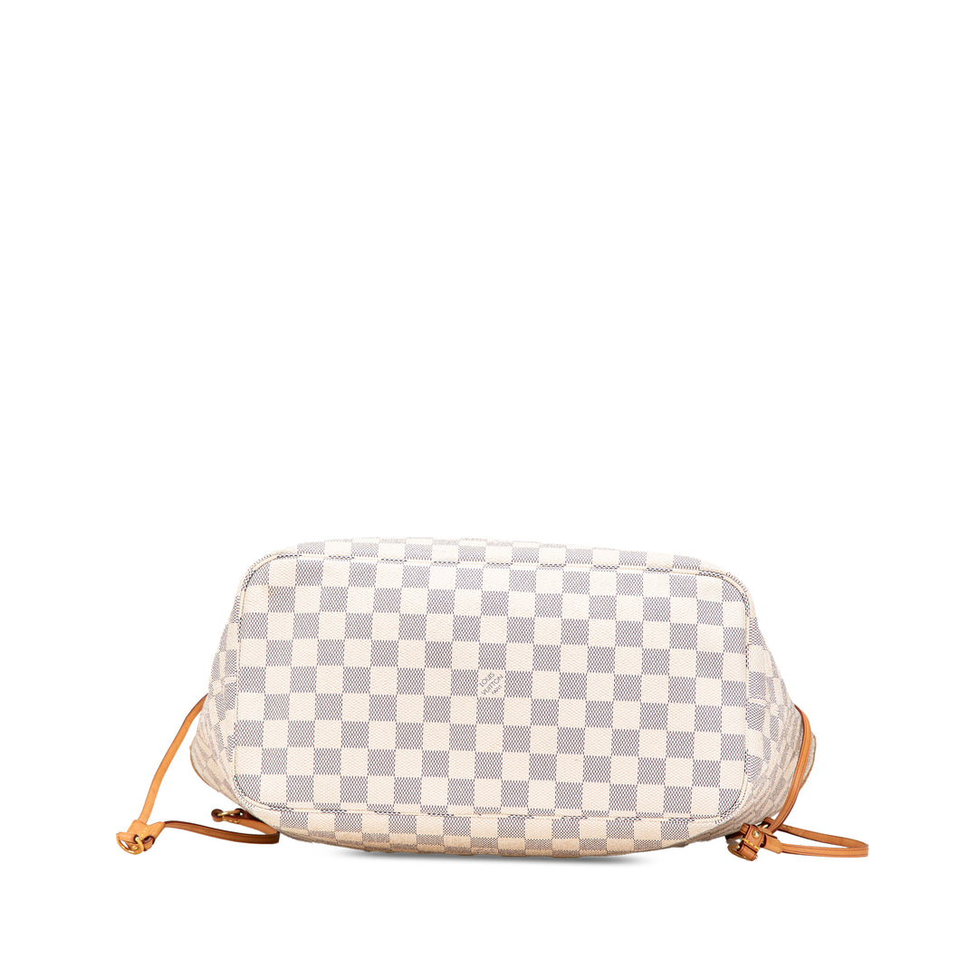 Damier Azur Neverfull MM White - Gaby Paris