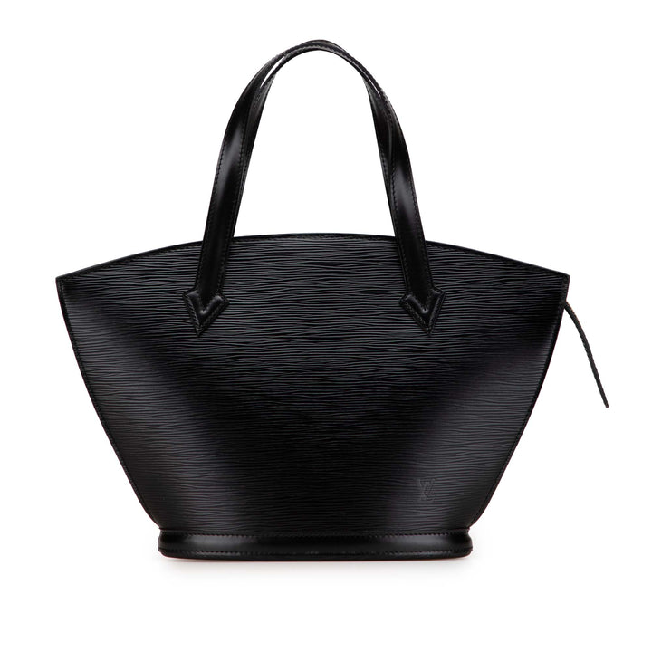 Epi Saint Jacques PM Short Strap Black - Gaby Paris