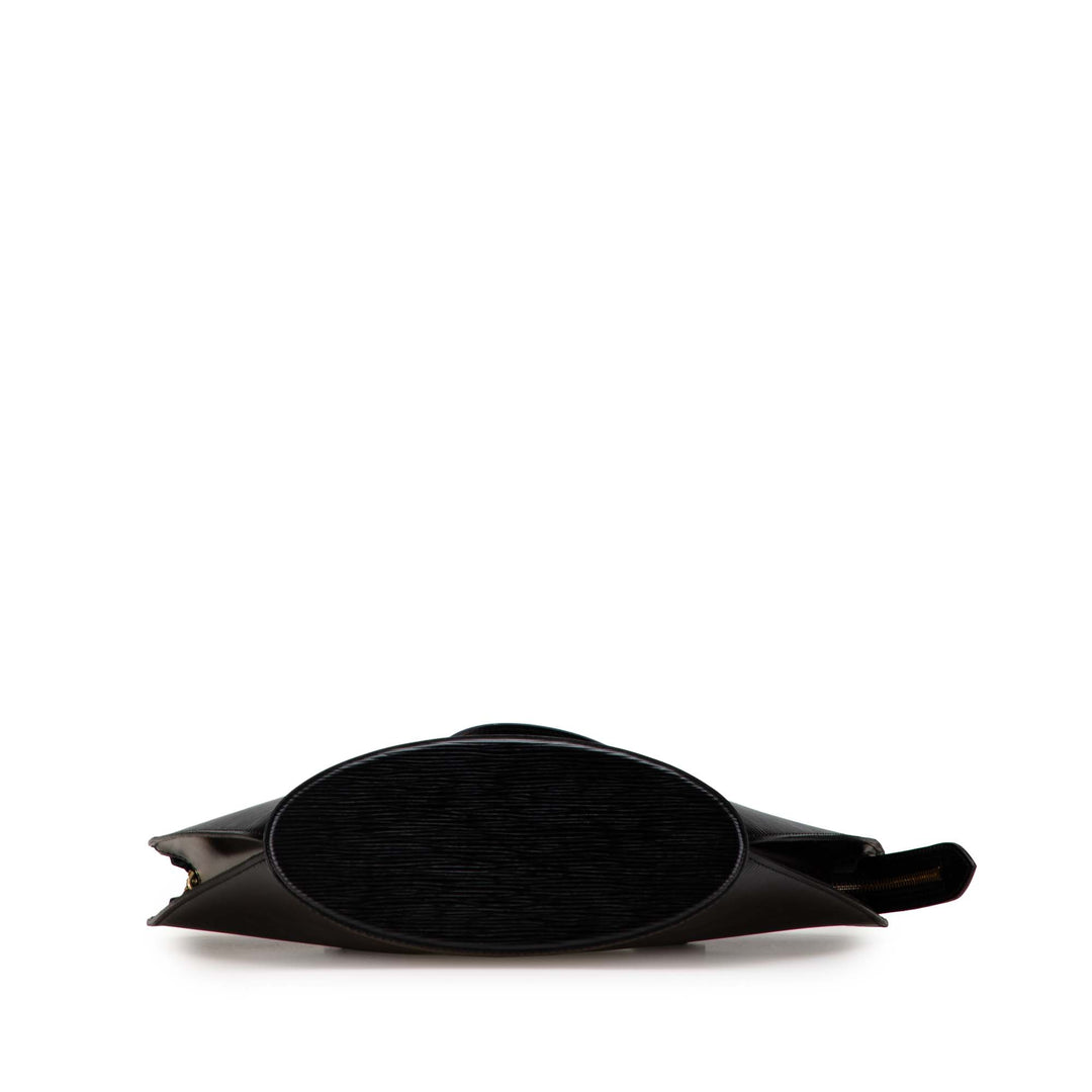 Epi Saint Jacques PM Short Strap Black - Gaby Paris