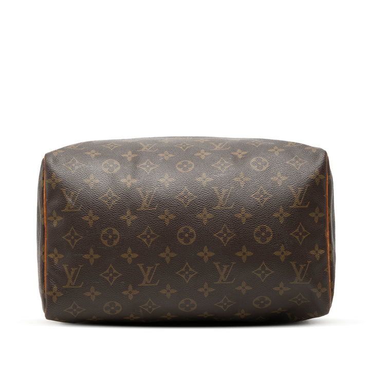 Louis Vuitton Speedy 30 Monogram Marron – vue 3 – GABY PARIS