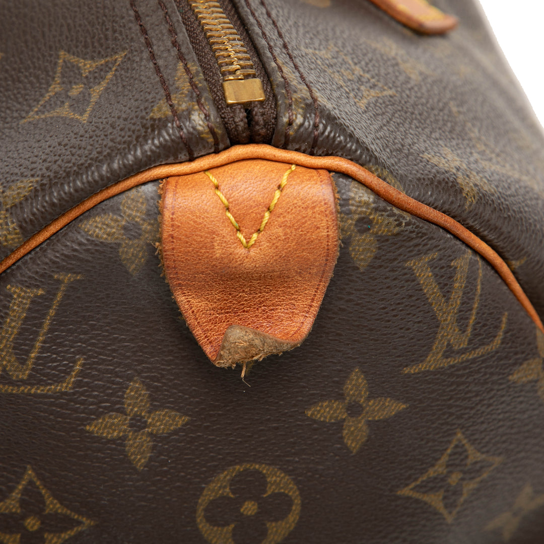 Louis Vuitton Speedy 30 Monogram Marron – vue 5 – GABY PARIS