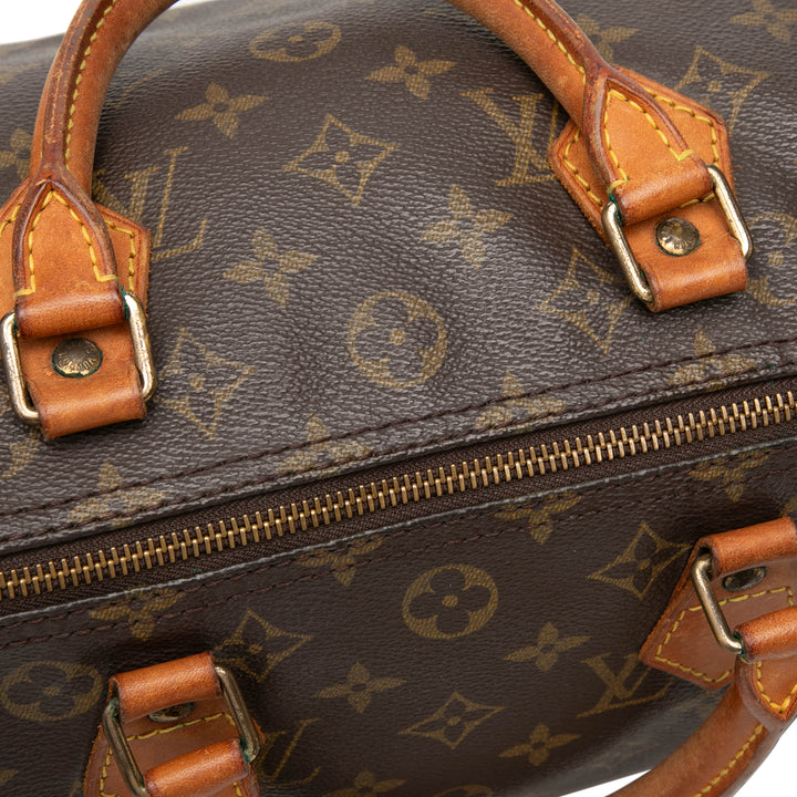 Louis Vuitton Speedy 30 Monogram Marron – vue 6 – GABY PARIS