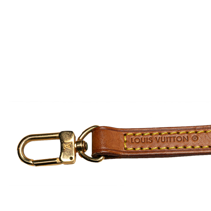 Vachetta Leather Strap Brown - Gaby Paris