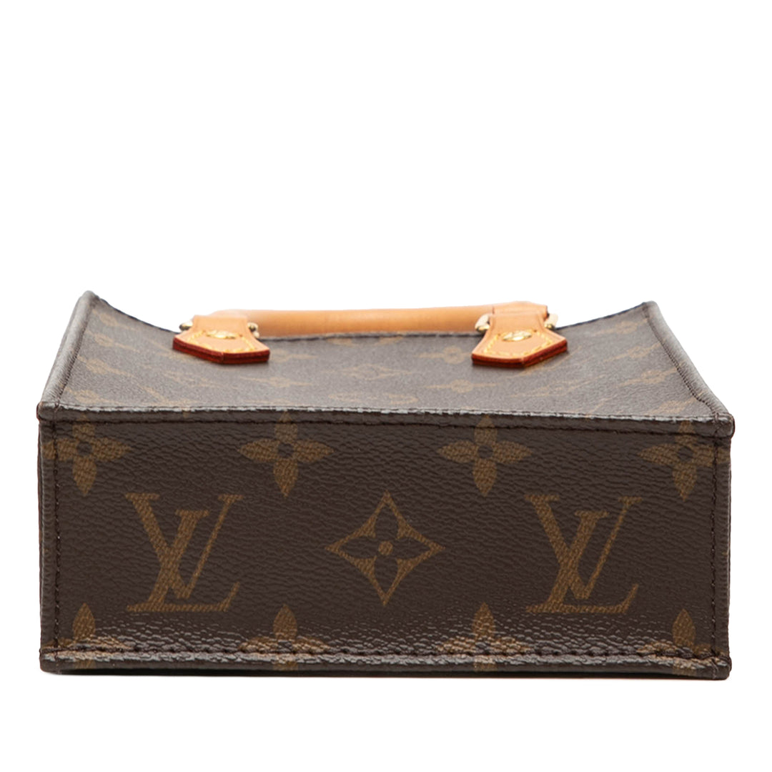 Sac Plat Monogram Marron
