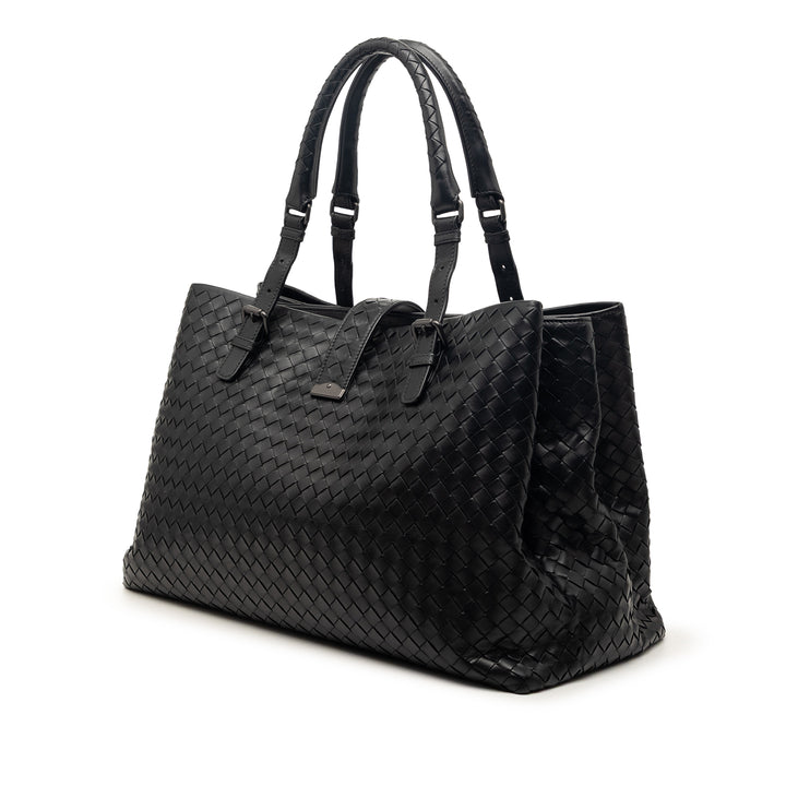 Bottega Veneta Medium Nappa Intrecciato Roma Cabas