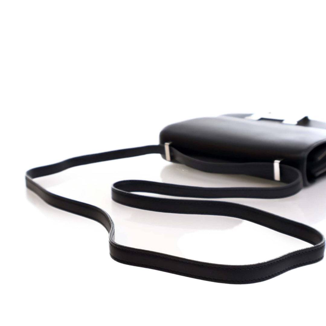 Hermès Mini Swift Marble Constance 18 Noir – GABY PARIS Authentique