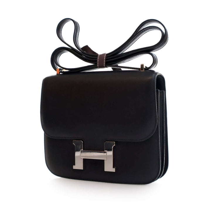 Hermès Mini Swift Marble Constance 18 Noir – GABY PARIS Authentique