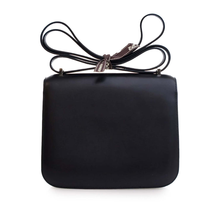 Hermès Mini Swift Marble Constance 18 Noir – GABY PARIS Authentique