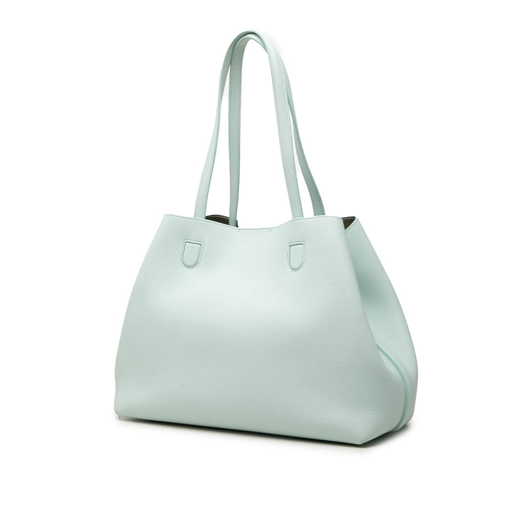 Dior Blossom Cabas Moyen Cuir de veau Vert – vue 2 – GABY PARIS