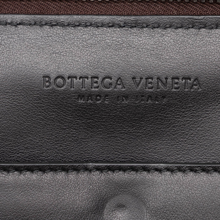 Bottega Veneta Pochette perforé Marron – vue 5 – GABY PARIS