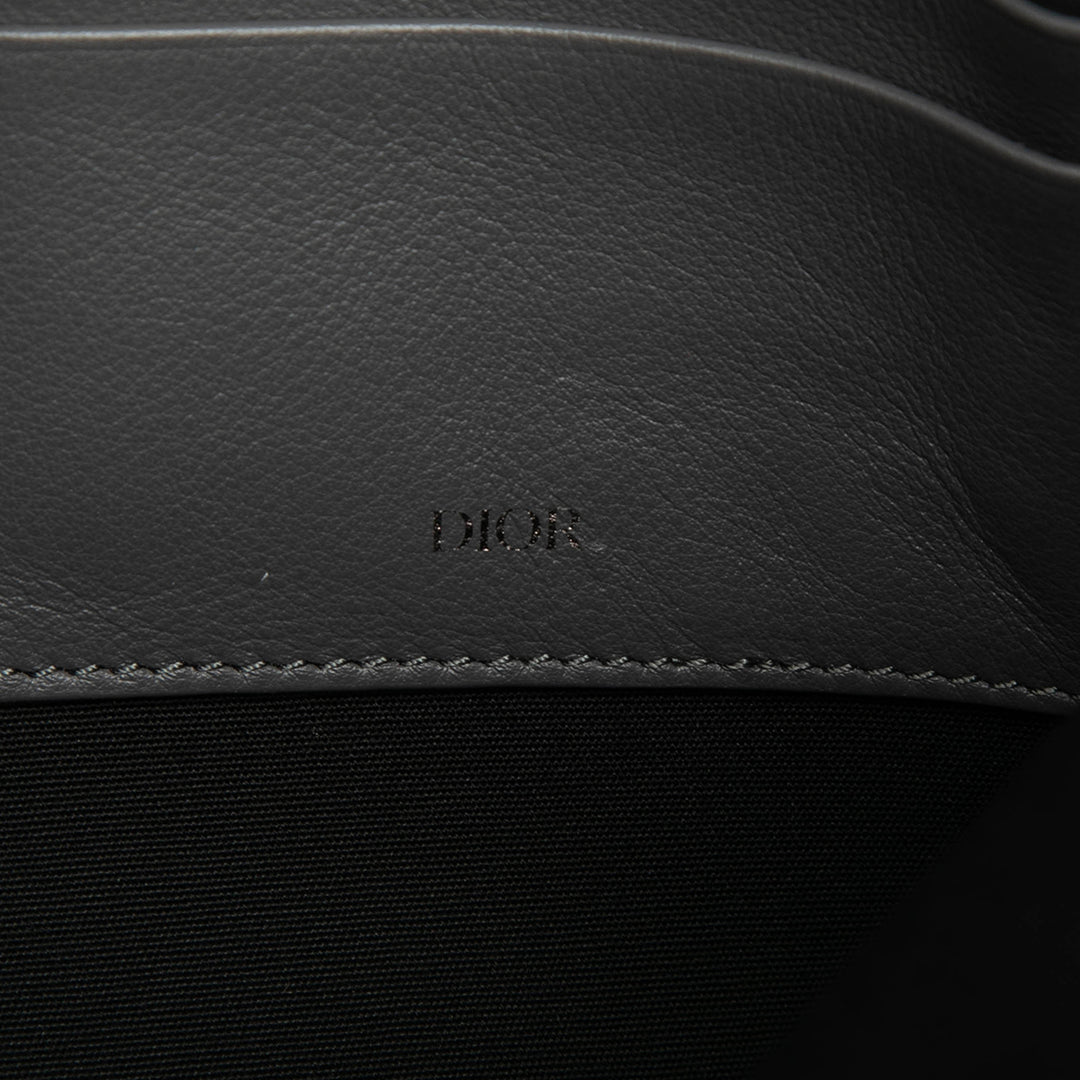 Dior Oblique Toile A4 Zipped Pochette