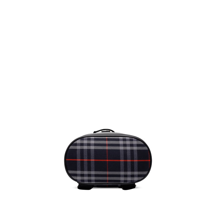 Burberry Sac à dos House Check Bleu – vue 3 – GABY PARIS