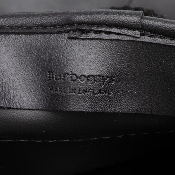 Burberry Sac à dos House Check Bleu – vue 5 – GABY PARIS