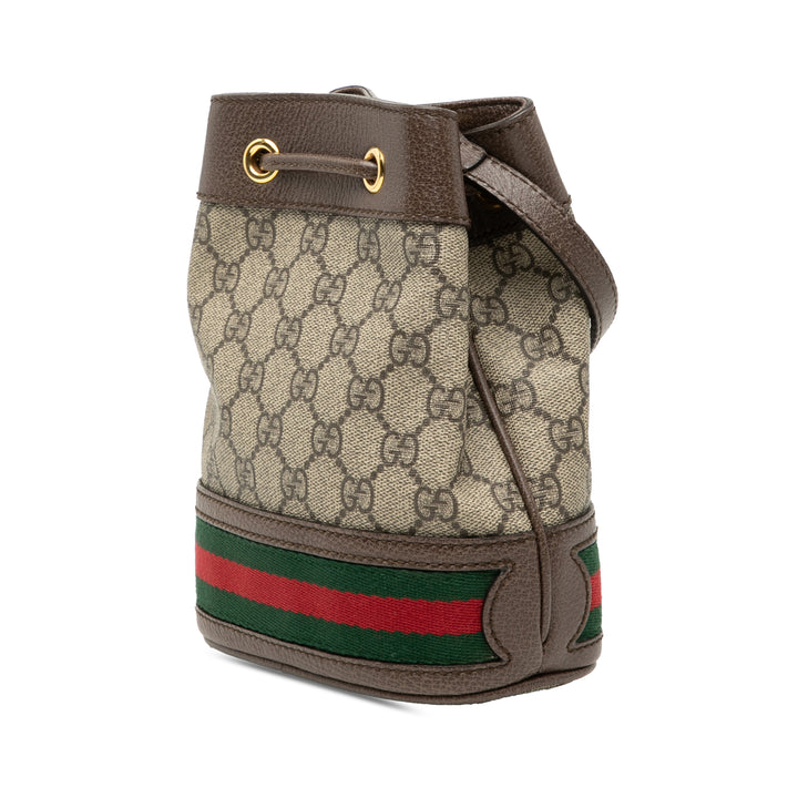 Web Ophidia Sac seau Mini GG Supreme Beige