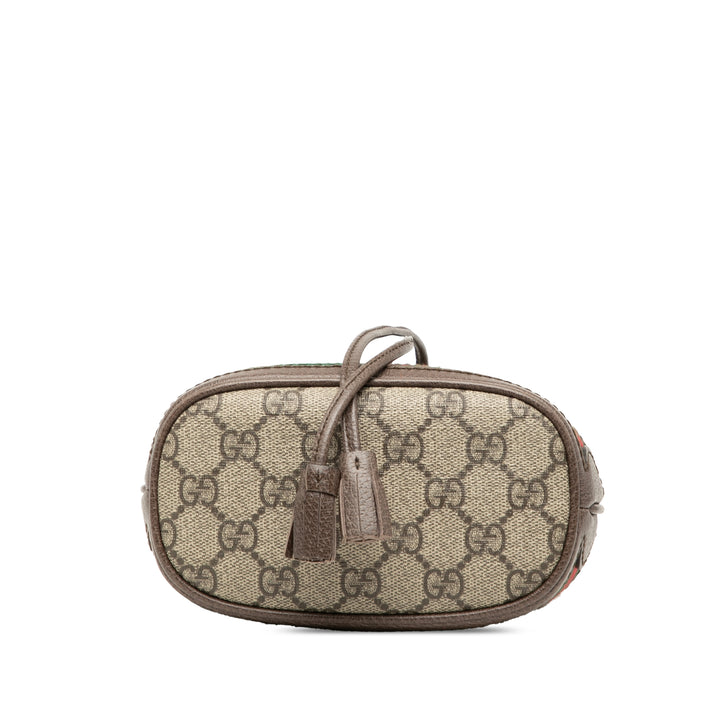 Web Ophidia Sac seau Mini GG Supreme Beige