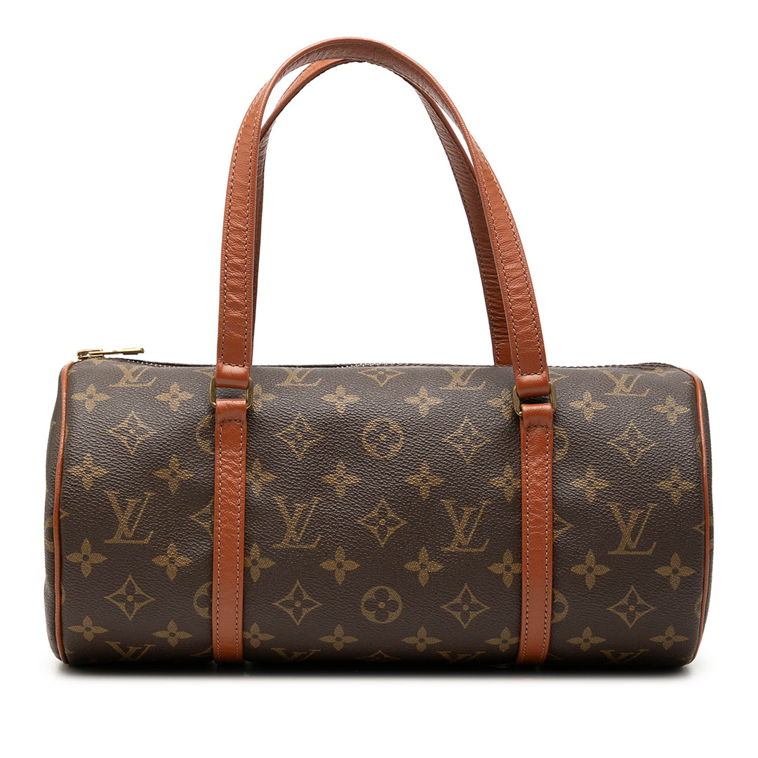 Papillon 30 Monogram Marron