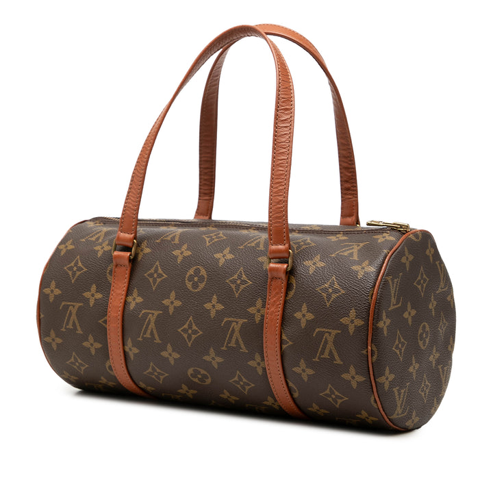Papillon 30 Monogram Marron