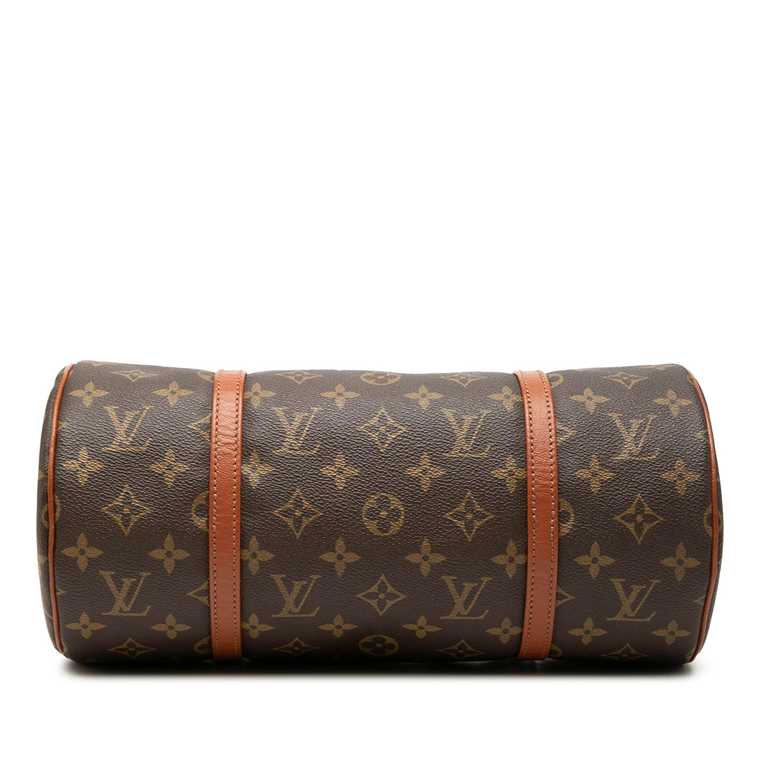 Papillon 30 Monogram Marron