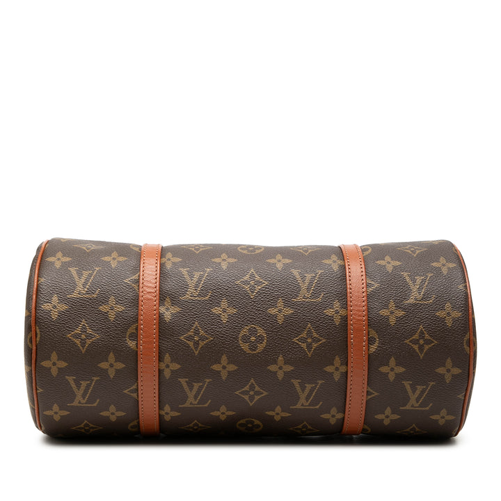 Papillon 30 Monogram Marron