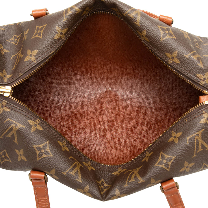Papillon 30 Monogram Marron