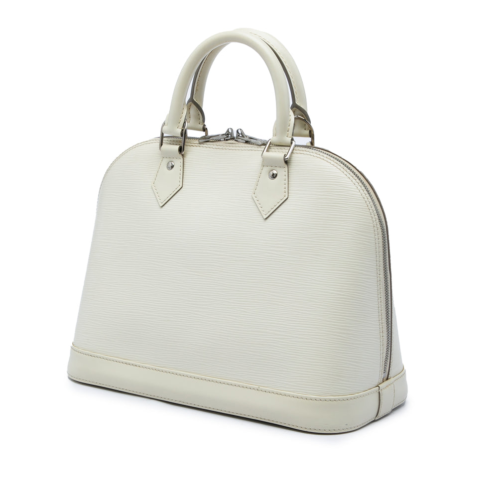 Louis Vuitton Sac à main Alma Épi PM Blanc – vue 2 – GABY PARIS