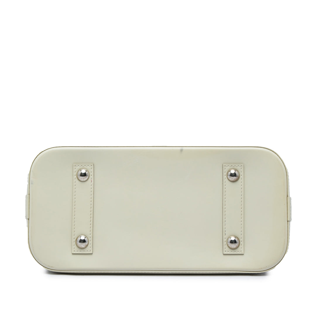 Louis Vuitton Sac à main Alma Épi PM Blanc – vue 3 – GABY PARIS