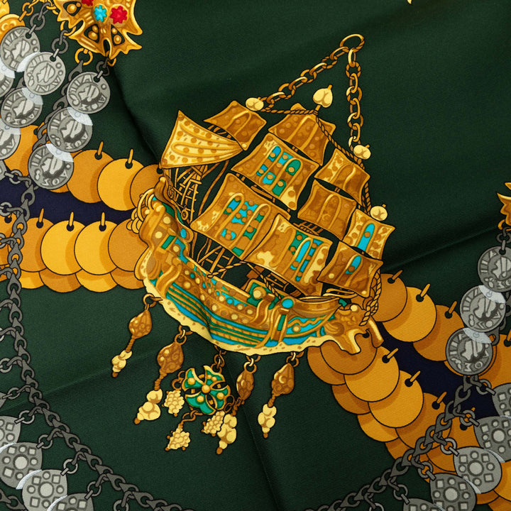 Kosmima Foulard 90 Vert