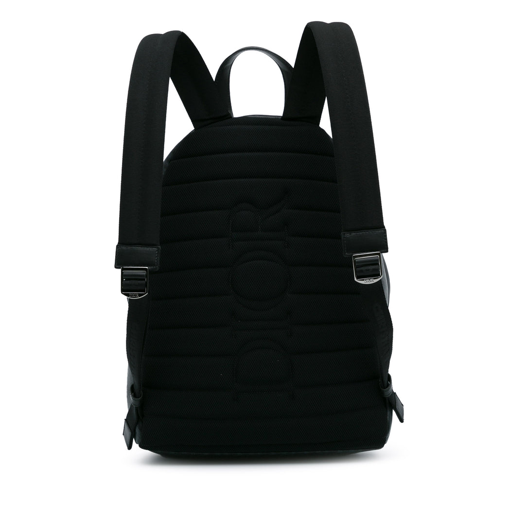 CD Diamond Rider Zipped Backpack Black - Gaby Paris