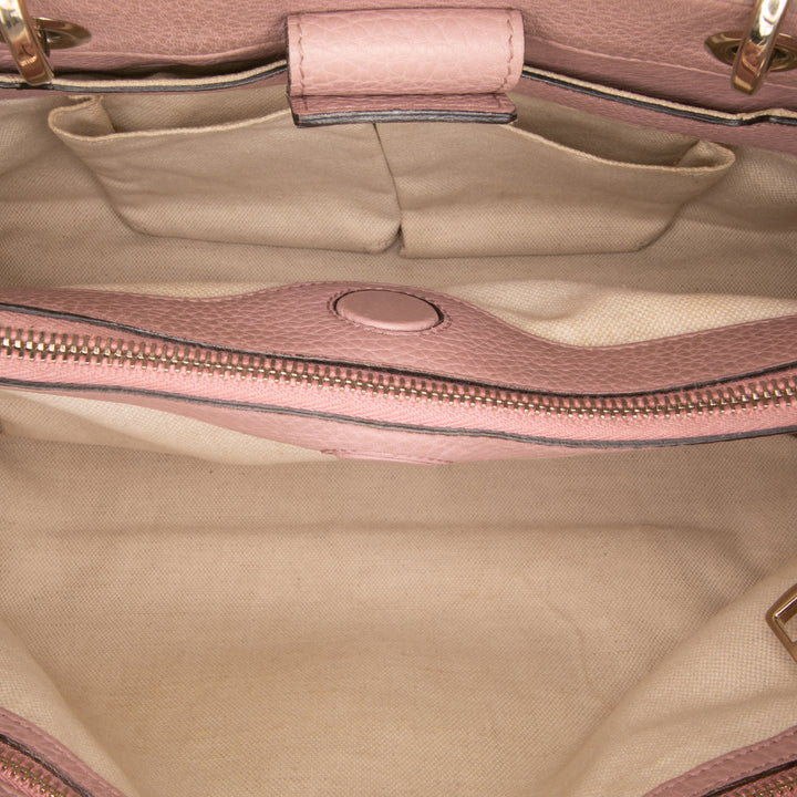 Gucci Medium Cuir de veau Bamboo Shopper Sac