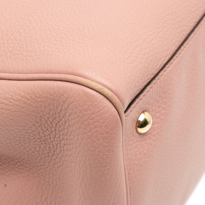 Gucci Medium Cuir de veau Bamboo Shopper Sac