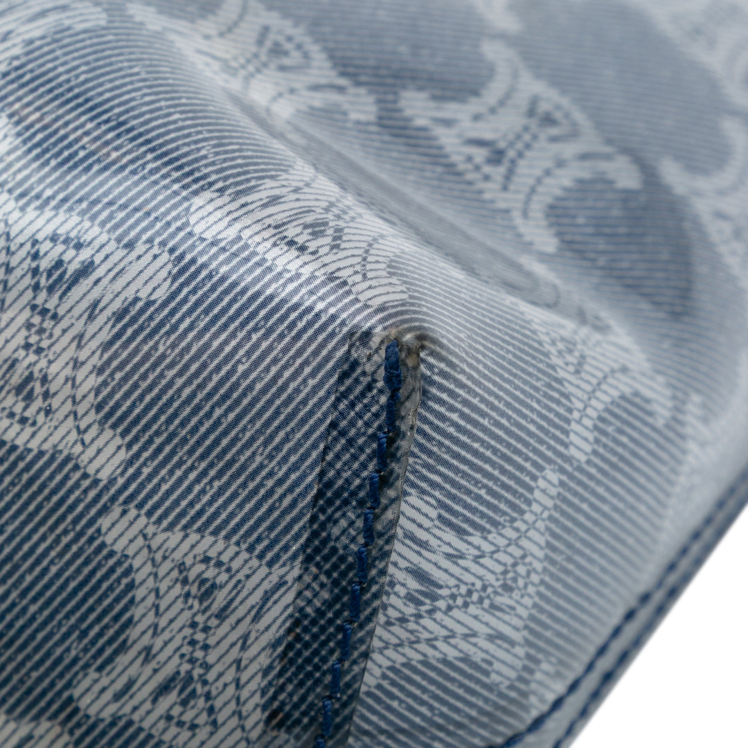 Macadam PVC Tote Blue - Gaby Paris