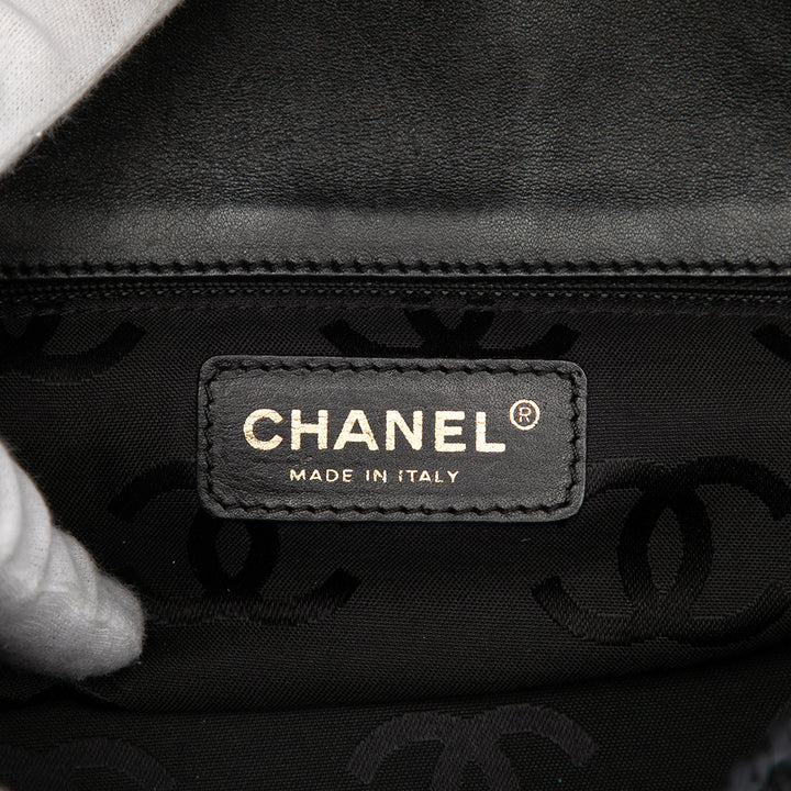 Chanel CC Raffia Sac porté croisé