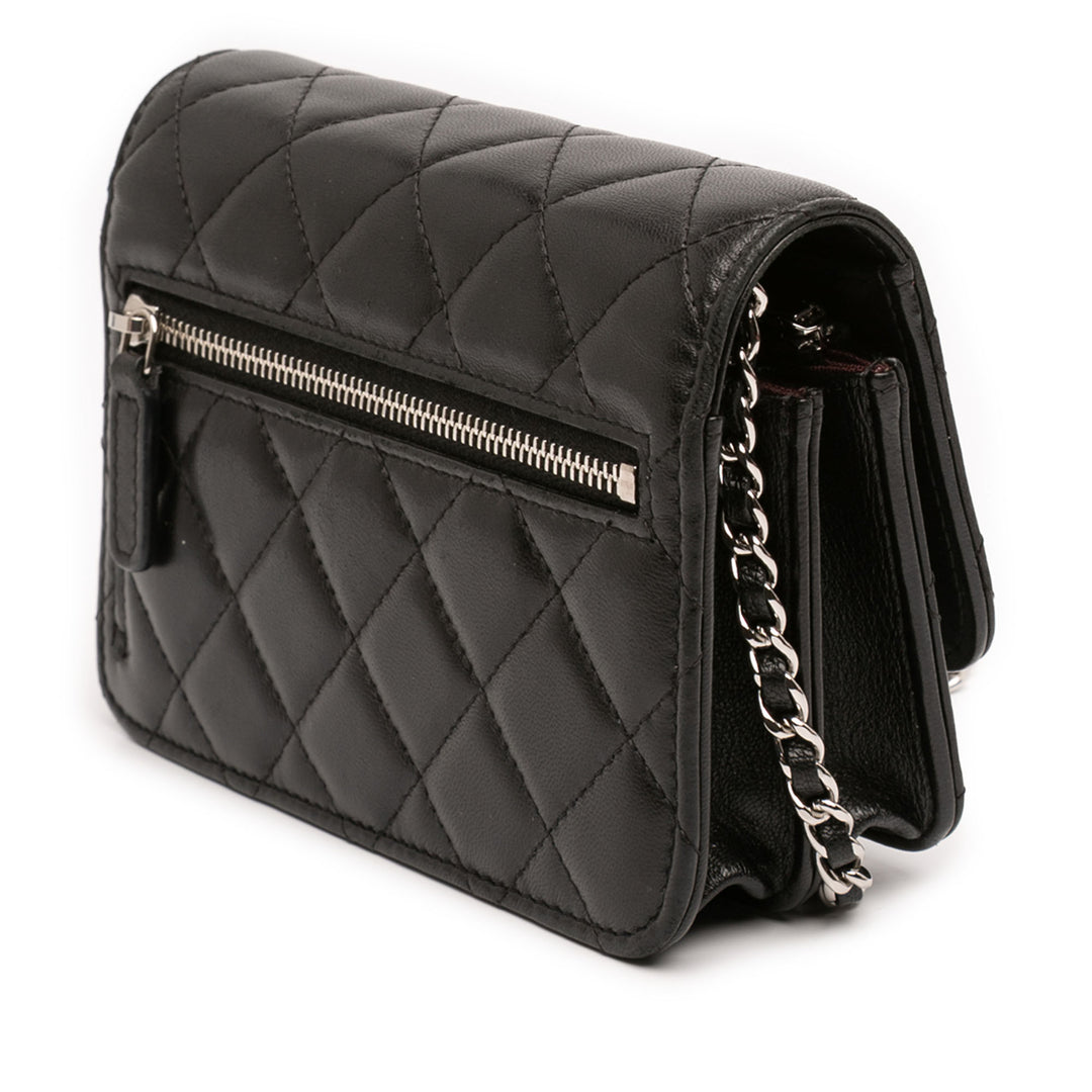 Chanel Mini CC Cuir d’agneau Wallet on Chain