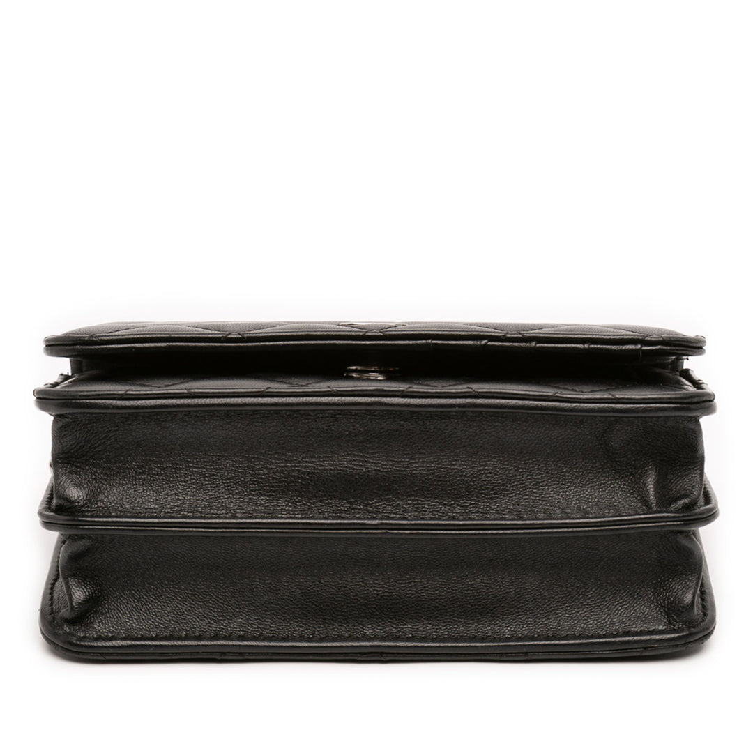 Chanel Mini CC Cuir d’agneau Wallet on Chain