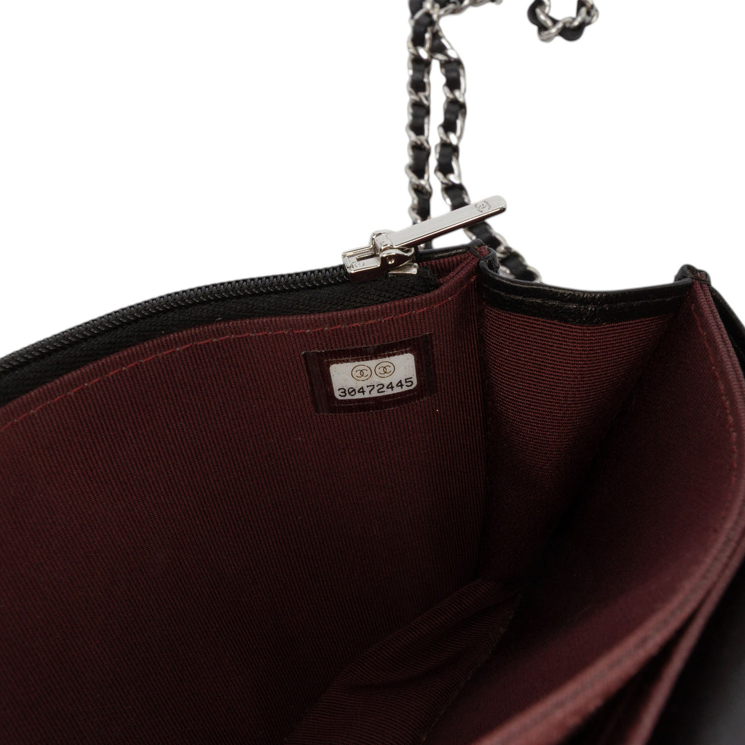 Chanel Mini CC Cuir d’agneau Wallet on Chain