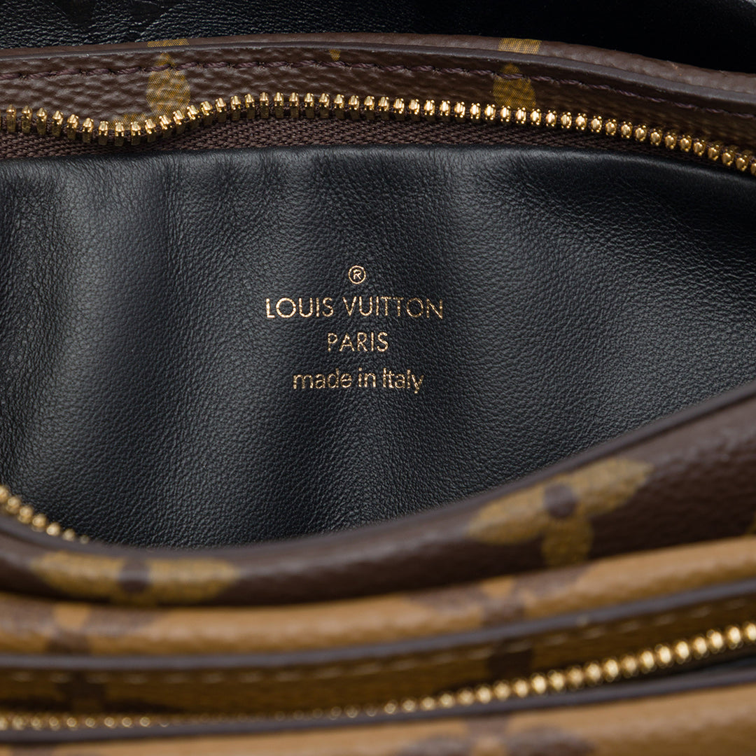 Louis Vuitton LV3 Pochette Monogram Reverse Marron – vue 5 – GABY PARIS