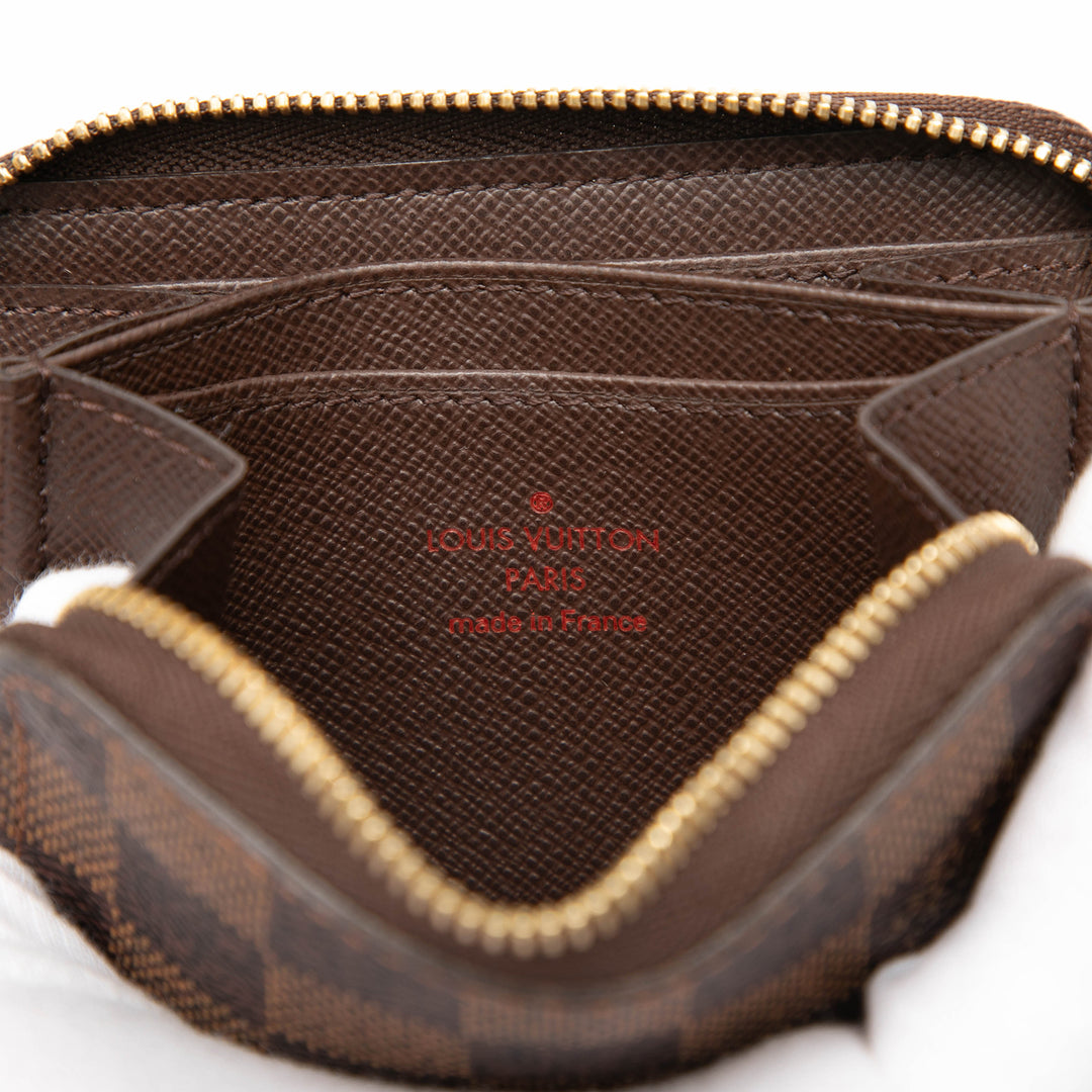 Zippy Porte-monnaie Damier Ébène Marron