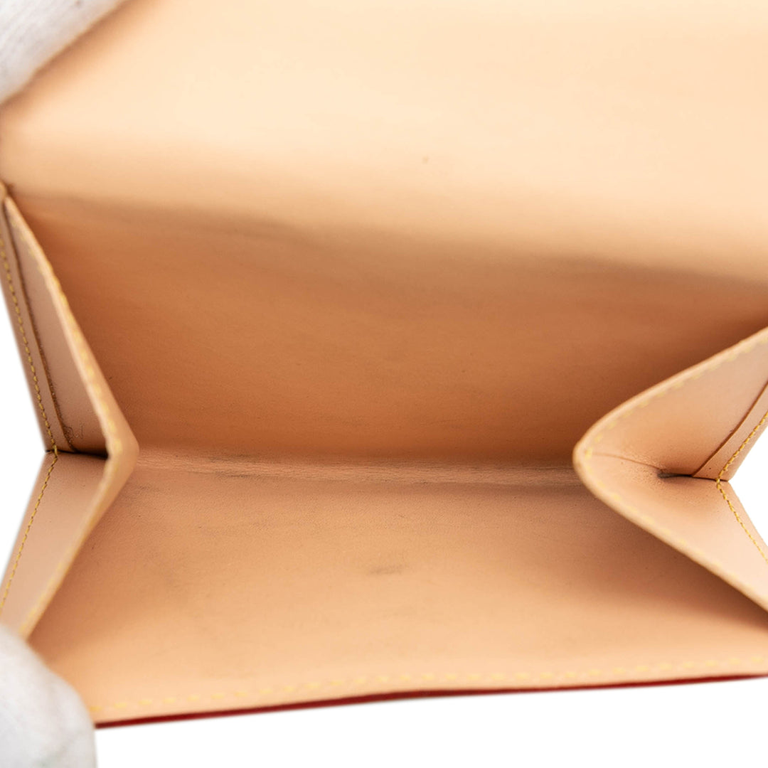 Louis Vuitton Monogram Multicolore Portefeuille Elise Trifold Portefeuille