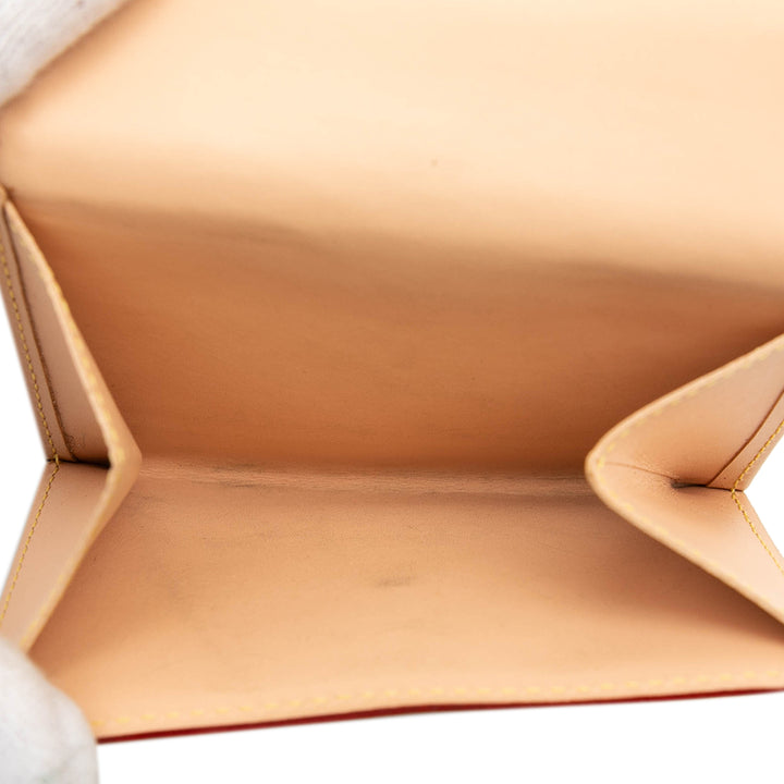 Louis Vuitton Monogram Multicolore Portefeuille Elise Trifold Portefeuille