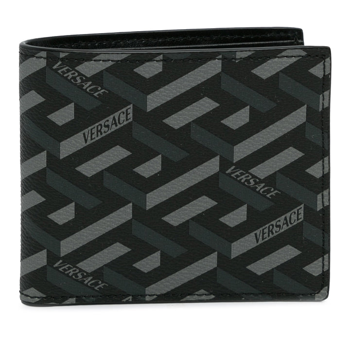 La Greca Small Wallet Black - Gaby Paris