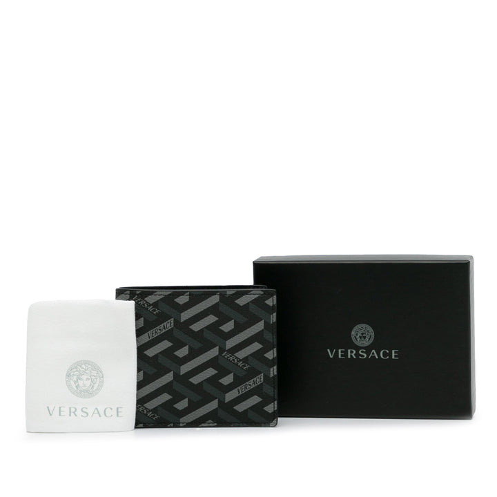 La Greca Small Wallet Black - Gaby Paris