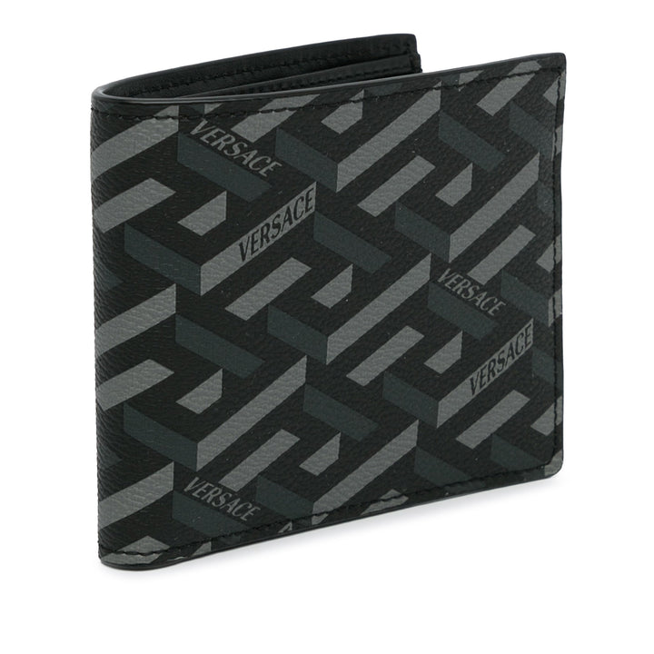 La Greca Small Wallet Black - Gaby Paris