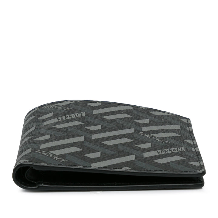 La Greca Small Wallet Black - Gaby Paris