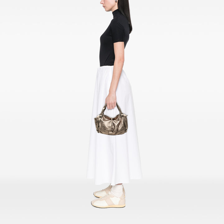 Celine Metallic Cuir de veau Bittersweet Hobo