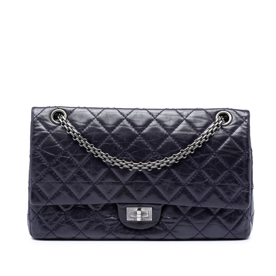 Chanel Matelassé vieilli Cuir de veau Reissue 2.55 Double rabat 226